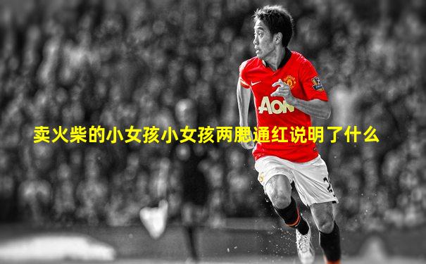 卖火柴的小女孩小女孩两腮通红说明了什么