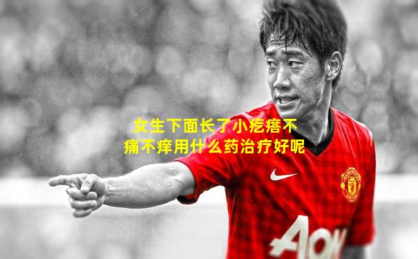 女生下面长了小疙瘩不痛不痒用什么药治疗好呢