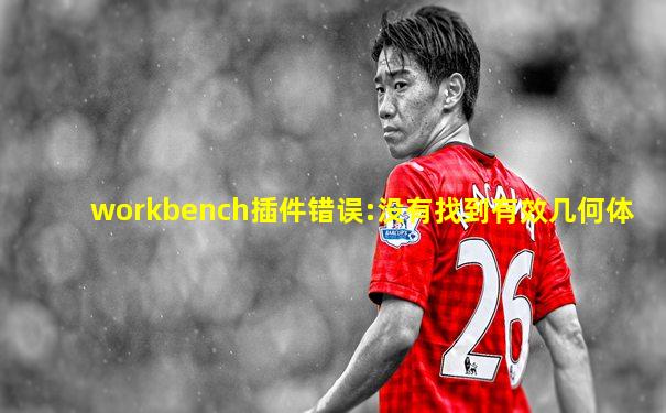 workbench插件错误:没有找到有效几何体
